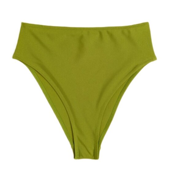 🔥2/$15🔥 NWT - H&M Brazilian Bikini Bottoms, Green – Size 16 - Picture 1 of 11